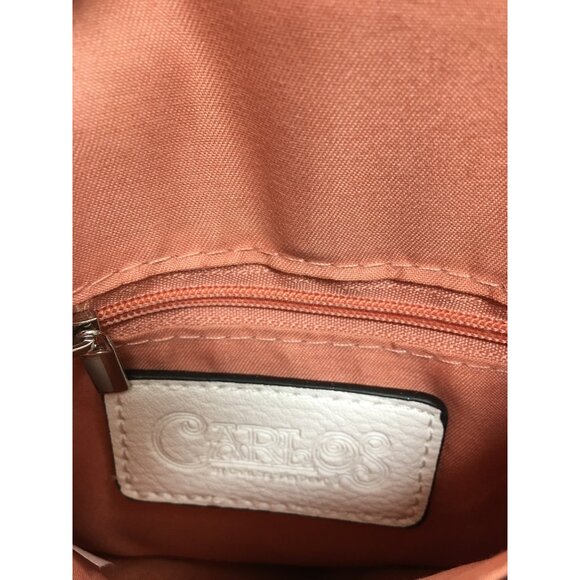 Carlos Santana Crossbody Purse Bag Handbag Tropical Black & White Pattern - NWT - Picture 16 of 16